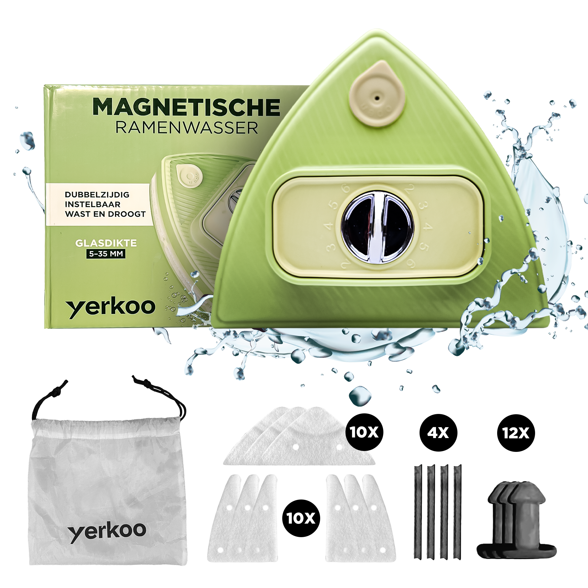 Magnetische Ramenwasser
