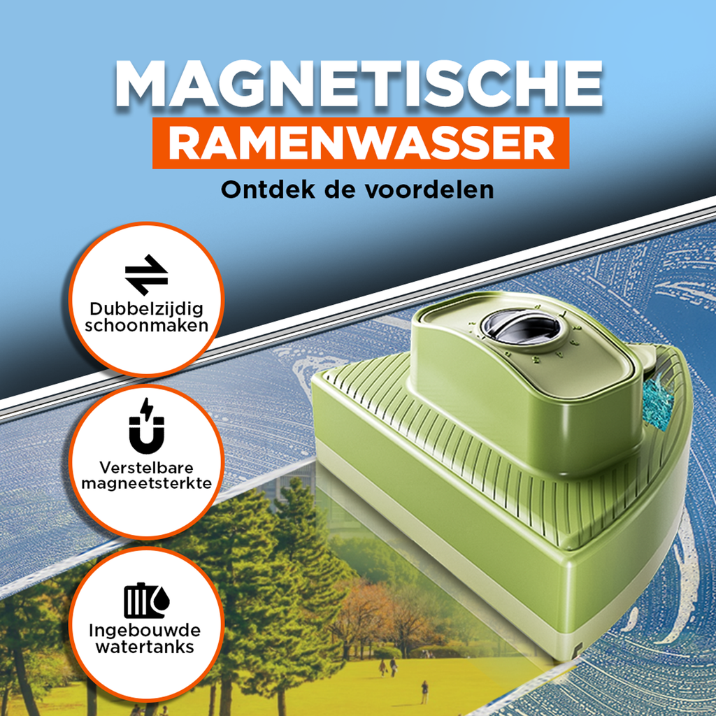 Magnetische Ramenwasser