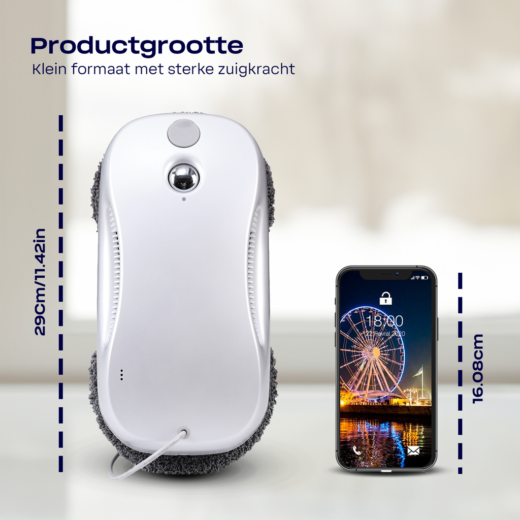 S9 Pro Window Cleaning Robot with Multi-functional Station, AI 3.0 Path Planning 3800pa Unique Frequency Conversion Power Suction Bilateral Ultrasonic Atomization Water Spray,Silver