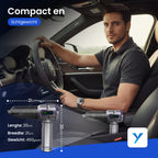 Yerkoo - Kruimeldief - Auto Stofzuiger - Handstofzuiger - Mini Stofzuiger - Stofzuiger Auto - Led scherm - Incl. Blaasfunctie