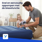 Yerkoo - Kruimeldief - Auto Stofzuiger - Handstofzuiger - Mini Stofzuiger - Stofzuiger Auto - Led scherm - Incl. Blaasfunctie