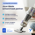 Yerkoo SwiftVac Mini Stofzuiger