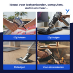 Yerkoo SwiftVac Mini Stofzuiger